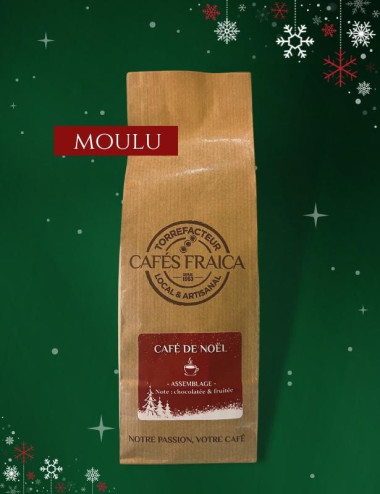 Café de Noël Fraica 250g en moulu