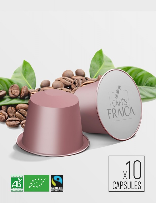 200 ECO CAPSULE BIO DEGRADABLE - CAPSULE de café compatible Nespresso (2  Boîtes)