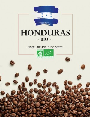 Café honduras grains 1kg équitable & bio